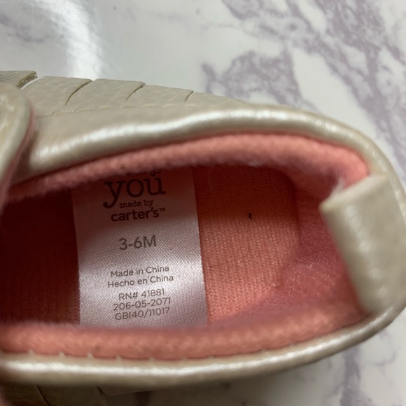 Gold Baby shoes - Picture 6 of 6